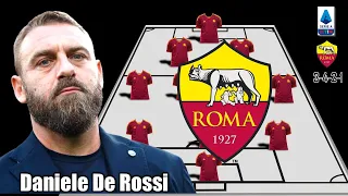 AS ROMA POTENTIAL STARTING LINEUP UNDER DANIELE DE ROSSI!!