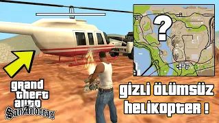 GTA SAN ANDREAS HARİTADA GİZLİ OLAN ÖLÜMSÜZ HELİKOPTER ! NEREDE BULUNUR ?