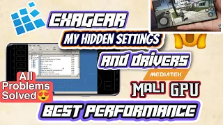 😱Exagear Best Settings Revealed Now Enjoy Best Performance In Every Game | Support Mali GPU