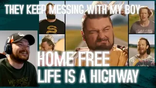 Reacting to Home Free - Life Is A Highway [Home Free's Version]