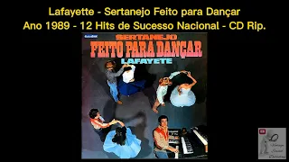 Lafayette - Sertanejo Feito para Dançar - Instrumental - Ano 1989 - 12 Hits  Nacional - CD Rip.