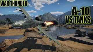 War Thunder A-10 vs Tanks Gameplay Planes | No Commentary Realistic Battles 240hz 2022