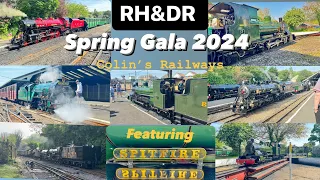 Episode 73: Romney Hythe and Dymchurch Railway Spring Gala 2024 #rhdr #kent #uk #bure valley railway