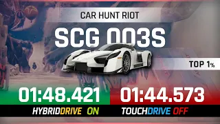 Asphalt 9 Car Hunt Riot - SCG 003S - Touchdrive & Manual Laps - THE LAND OF SNOW