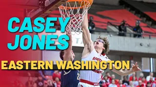 Casey Jones Eastern Washington Eagles 2023-24 Highlights | 2nd Team All-Big Sky & All-Defensive Team