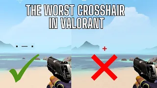 I played with One of the Worst Crosshair in Valorant...