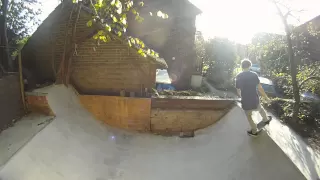 My Homemade Concrete Mini Ramp