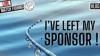 I'VE LEFT MY SPONSOR !  New Years Eve Live Fishing match at Hallcroft Fisheries | BagUpTV DEC 2023