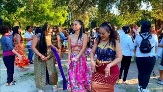 Non Stop Dance 💃 | Khmer New Year 2024 | Oak Park, Stockton CA | Day 2 | Part 2 end