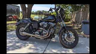 2005 HD FXDX - 124" S&S after Mikuni rebuild + temporary Bassani exhaust LOW RES ONLY