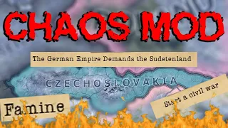 Hearts of Iron 4 Chaos Mod as Czechoslovakia!