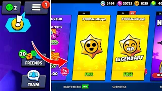 100 Star Drops + 100 LEGENDARY STARR DROPS 🤩 Brawl Stars