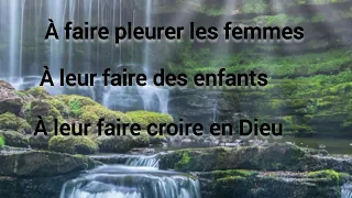 à faire pleurer les femmes