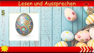 Frohe Ostern !!  Happy Easter !! Deutsch lernen !! Learn German !!