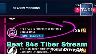 Asphalt 9 - Beat 84s Tiber Stream - Class A/B - Mission - TouchDrive Guide