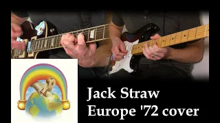 Grateful Dead - Jack Straw Europe '72 Guitar Cover (with vocals)