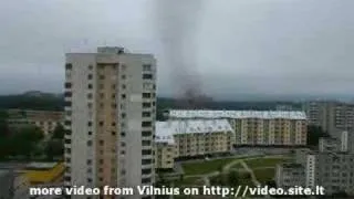 Tornado in Vilnius