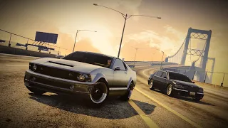 GTA 5 - Gone In 60 Seconds Eleanor Police Chase Recreation - San Kustom Garage!