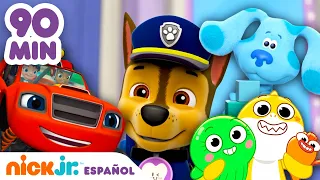 PAW Patrol, Blaze y sus amigos | ¡Los mejores momentos de amistad durante 90 minutos! | Nick Jr.