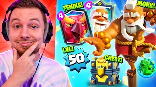 MEGA UPDATE! NOWE KARTY i SKRZYNKA w Clash Royale! (50 LVL!)