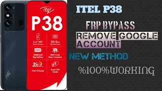 itel p38 frp bypass/remove google account