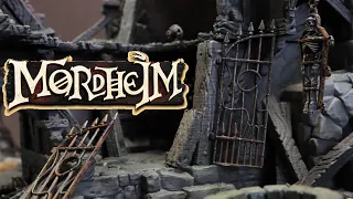 MAKING A BOARD FOR JOHN BLANCHE | MORDHEIM | WARHAMMER | SCENERY |