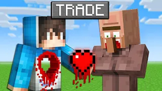 Minecraft PERO INTERCAMBIO mis CORAZONES! ❤️😱 Paso MINECRAFT con SILVIO y FRANCISCO