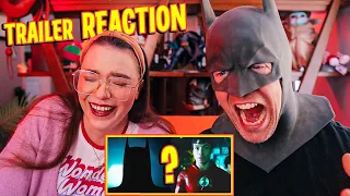 The Flash (2022) Trailer REACTION! DC Fandome 2021