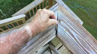 Closing the gap in a miter joint