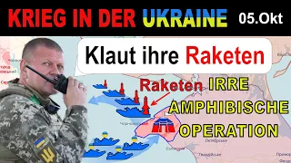 05.Okt: OFFENE TORE - Ukrainer testen LANDUNG AUF DER KRIM | Ukraine-Krieg