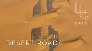 Desert Roads - Dubai, UAE - Drone