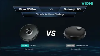 Obstacle Avoidance Challenge - VIOMI V5 Pro vs Ordinary Robot Vacuum