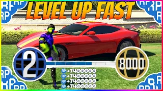 *SOLO* THE FASTEST WAY TO LEVEL UP IN GTA 5 ONLINE (MAKE 32,000 IN UNDER AN HOUR) RP METHOD