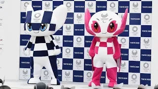 Tokyo unveils official mascots for 2020 Olympics