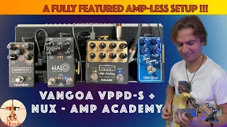 NUX Amp Academy and Vangoa VPPD-S: a small but powerful Amp-Less Pedalboard (with new demo song)