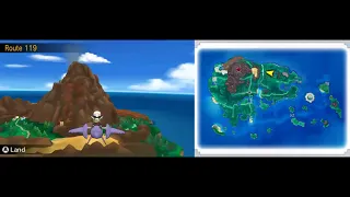 how to fly to the sky with latios using Eon Flute - Pokemon Omega Ruby and Alpha Sapphire