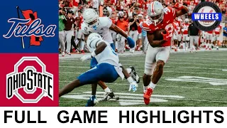 #9 Ohio State vs Tulsa Highlights | College Football Week 3 | 2021 College Football Highlights