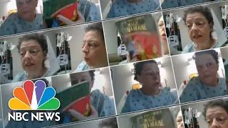 Texas Teacher Goes Above And Beyond By Conducting Lessons From Hospital Bed | NBC Nightly News