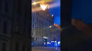 Пожар в хостеле Риги