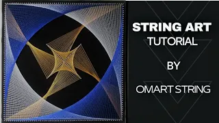 String Art,How To Make beautiful String Art for your room decor/diy
