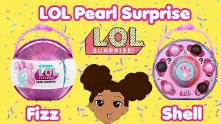 Unboxing new toys | LOL Pearl Surprise fizz shell bath bomb