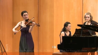 SPOHR Violin Competition: Mairéad Hickey performs Wieniawski's Polonaise Brilliante No. 2 in A-Major