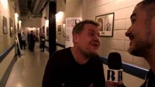 Zane Lowe with James Corden | Backstage at The BRITs