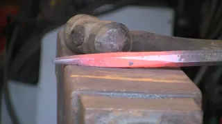 Forging a punch / pritchel