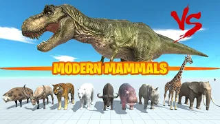 BUCK T-REX vs 2X ALL UNIT (ANIMALS) - Animal Revolt Battle Simulator