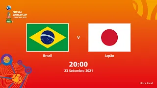 Brasil v Japão | Copa do Mundo FIFA de Futsal de 2021 | Partida completa