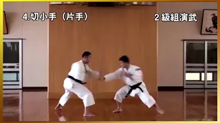2 Kyu kumi-embu Shorinji Kempo. Demonstrations techniques, goho, juho. 少林寺拳法