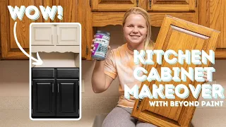 How to PAINT Your Kitchen Cabinets the EASY Way