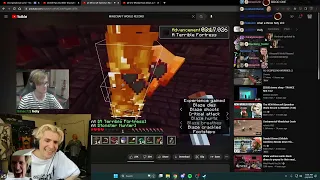 xQc Reacts to Minecraft Speedrun World Record (7:45)