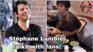 Stéphane Lambiel talks about Shoma Uno in a conversation with fans after the World Championships